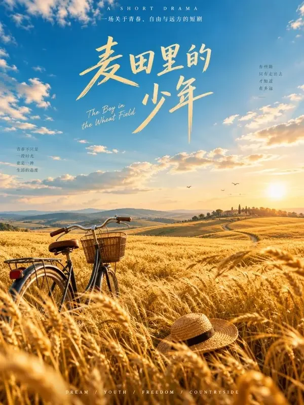 《风吹麦浪的日子》- 黄豆魔改短剧乡村励志短剧封面